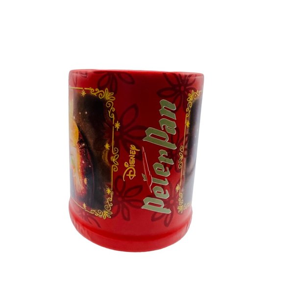 Disney Peter Pan Classic Animation Tinker Bell Red Ceramic Coffee Mug - Picture 5 of 8